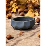 Brezilya Dizayn Taş Bonsai Aranjman ve Orkide Saksısı 01B