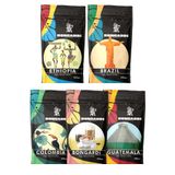 Brezilya Etiyopya Daily Blend Colombia Guatemala Yöresel Blend Kahve Seti 5x200 g (ÇEKİRDEK)