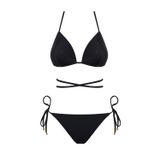 Brezilya Kaplı Yarım Destekli Bikini Takım