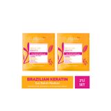 Brezilya Keratin Düzleştirici Etkili Duş Öncesi Saç Bakım Maskesi-2x50ml-vegan