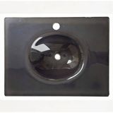 Brezza - Antrasit 58*81 Cam Lavabo Outlet - 55011297-