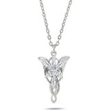 Brezza Lusso Jewelry Gümüş Kaplama Akşam Yıldızı Evenstar Arwen Kolye - Zirkon Taşlı Aşk Temalı M248