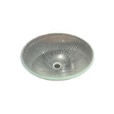 Brezza Şeffaf Yuvarlak Cam Lavabo - B-05