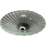 Brezza Şeffaf Yuvarlak Cam Lavabo - B-22