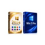BRF Office2024 Professional Plus Dijital Lisans Anahtarı Kalıcı Key & Windows11 Pro Dijital Lisans Anahtarı Kalıcı Key 32&64 Bit Ömür Boyu Kullanım(Word, Excel, PowerPoint, Outlook)