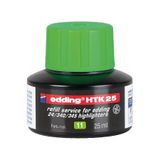 BRF SahraSell edding HTK25 fosforlu kalem yedek mürekkep açık yeşil 697aa83330998382b5a311f6