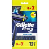 Brf Store A2TOPTAN Gillette Blue3 Comfort Kullan At Erkek Tıraş Bıçağı 9+3 Adet