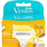 Brf Store A2TOPTAN Gillette Venus Comfort Glide Olay Yedek Başlık 3 Adet - Siyah
