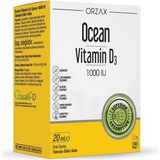Brf Store A2TOPTAN Ocean Vitamin D3 1000 Iu 20 ml Sprey 130 Puff, Takviye Edici Gıda