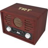 Brf Store A2TOPTAN Trt Nostaljik Radyo Izmir (Özel Trt Kutusunda,bluetoothlu, Pil ve Kablo Dahildir) 2215 - Siyah