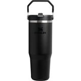 Brf Store Acanticaret Stanley Iceflow Flip Straw Tumbler Pipetli Termos Bardak, Siyah 2.0, 0.89 Litre | 12 Saa