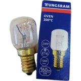 Brf Store Acanticaret Tungsram Fırın Ampulü 25 W E14 Duylu 300 Dereceye Dayanıklı - Siyah