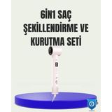 Brf Store Bascisell Çok Fonksiyonlu 6 Başlıklı Saç Kurutma ve Şekillendirme Seti - Çok Renkli