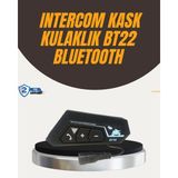 Brf Store Bascisell Su Geçirmez BT22 Bluetooth Kask Kulaklığı Gps ve Müzik Uyumlu - Çok Renkli
