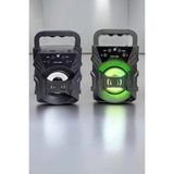 Brf Store Bascisell Taşınabilir Bluetooth Hoparlör LED Işıklı Uzun Pil Ömrü - Çok Renkli
