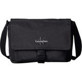 Brf Store Canarino Calvin Klein Bold Flap Messenger Erkek Postacı Çantası Black Os - Siyah
