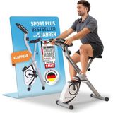 Brf Store Canarino Sportplus Katlanabilir Kondisyon Bisikleti, Ev Için Uygun, Akıllı Ekran ile Nabız ve Perfor - Siyah