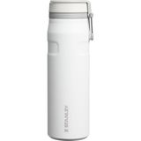 Brf Store Canarino Stanley The Iceflow Twist & Flip Termos Su Şişesi, Beyaz (Frost), 710 ml - Siyah