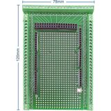 Brf Store Degernet Arduino Mega 2560 Terminal Adapter Shield 3.5mm Klemens Genişleme - Siyah