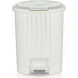Brf Store Elivorasell 12 Litre Bas Aç Kapaklı Çöp Kovası - Click Kapak Pedallı Çöp Kovası Banyo Mutfak Çöp Kov