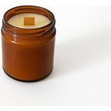 Brf Store Elivorasell 210 ml Sandalağacı Kokulu Kavanoz Mum - Siyah