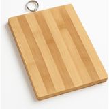 Brf Store Elivorasell Doğal Bambu Kesme Tahtası | 20X30 cm | Antibakteriyel, Dayanıklı, Çizilmez | Mutfak Için - Siyah