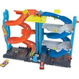 Brf Store Elivorasell Hot Wheels Heyecanlı Yarış Kulesi Oyun Seti 1 Adet Oyuncak Araba ve Dönüşen Yarış Kulesi - Siyah