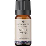 Brf Store Elivorasell Monoville Sedir Uçucu Yağı 10 ML%100 Saf ve Doğal (Cedarwood Essential Oil) - Siyah
