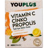 Brf Store Elivorasell Youplus Vitamin C, Çinko & Propolis 20 Efervesan Tablet
