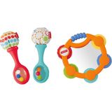 Brf Store Fhm-Prıme Fisher-Price Eğlenceli Sallama, Çıngırak ve Tıkırtı Sesleri Çıkaran Bu Hediye Seti, Bebeği