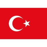 Brf Store Fhm-Prıme Lona Sanat Türk Bayrağı Kumaş 40X60 cm - Siyah