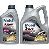 Brf Store Irmakxx Mobil Super 2000 X1 10W40 Motor Yağı 4 L + 150549 X1 10W40 1 L - Siyah