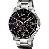 Brf Store Isoprıme Casio MTP-1374D-1AVDF Standart Erkek Kol Saati, Gri, Standart - Siyah
