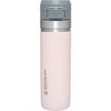 Brf Store Legiongaming Stanley Go Quick Flip Paslanmaz Çelik Termos, Pembe Kuvars (Rose Quartz), 0.7 Litre - Siyah
