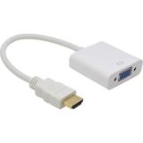 Brf Store Lizbon Center Alfais AL4547 HDMI To VGA Monitör Çevirici Dönüşütürücü Adaptör - Siyah