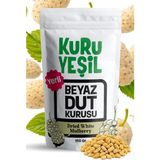 Brf Store Megsan Kuru Yeşil Doğal Beyaz Dut Kurusu 150 gr - Şekersiz ve Katkısız, Geleneksel Yöntemlerle Kurut