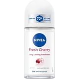 Brf Store Nıvea Kadın Roll On Deodorant Fresh Cherry 72 Saat Anti-Perspirant Koruma 50 ml Sıvı Form - standart