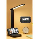 Brf Store Oreviosell 2li Set Şarjlı Masa Lambası + Kronometreli Öğrenci Saati Mod Ayarlı Ders Çalışma Okuma La - Siyah