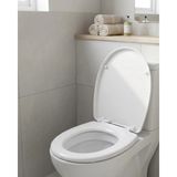 Brf Store Oreviosell Dayanıklı Klozet Kapağı Universal Model Kolay Kurulum Hijyenik Banyo Ürünü - Siyah