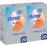 Brf Store Oreviosell Durex Yok Ötesi Xl 40'lı, Çok Renkli - Siyah