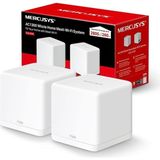 Brf Store Oreviosell Mercusys Halo H30G 2-Pack, AC1300 Tüm Ev Mesh Wi-Fi Sistemi - Siyah