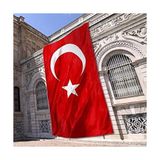 Brf Store Oreviosell Türk Bayrağı 300X450 cm Alpaka Kumaş - Siyah