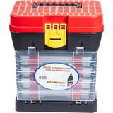 Brf Store Pmstore Asr 2089 Super Organizerli Çanta 4 Çekmeceli Tabure Balıkçı Çantası Bag 2089 - Siyah