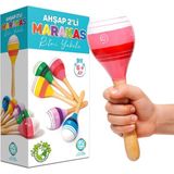 Brf Store Pmstore Circle Toys Ahşap Marakas 2'li - Siyah