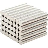 Brf Store Pmstore Dünya Magnet 50 Adet - Yuvarlak Neodyum Mıknatıs, 8x1 Mm, Güçlü Magnet, Buzdolabı Magneti Mı - 8 x 1 mm