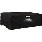 Brf Store Pmstore Haegs Bahçe Mobilyası Örtüsü, 300-200-90CM, Ağır Hizmet Oxford Kumaş, Su Geçirmez, Dış Mekan - Siyah
