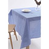 Brf Store Pmstore Pötikare Masa Örtüsü Pamuk Sofra Bezi 160X160 (Mavi) - Siyah