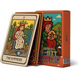 Brf Store Pmstore Spelt 78 Kartlı 8-Bit Fantasy Deck 5,9 x 9,2 cm Klasik Mini Tarot Destesi Tarot Kartları - Siyah
