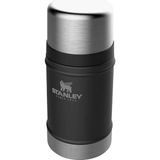 Brf Store Pmstore Stanley Classic Legendary Vakumlu Çelik Yemek Termosu, Mat Siyah, 0.7 Litre