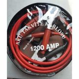 Brf Store Pmstore Yerli Araç Akü Takviye Kablosu 1200 Amper Çantalı 2 Metre A+ Kalite